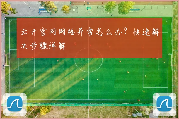 云开官网网络异常怎么办？快速解决步骤详解